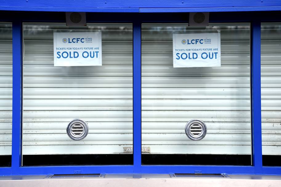 Biglietterie chiuse a Leicester per la partita contro il West Ham United (Getty Images)